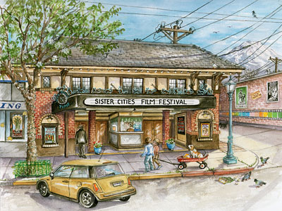 Blue Mouse Theater Limited Edition Print