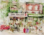 Luna Park Cafe, West Seattle Limited Edition Print