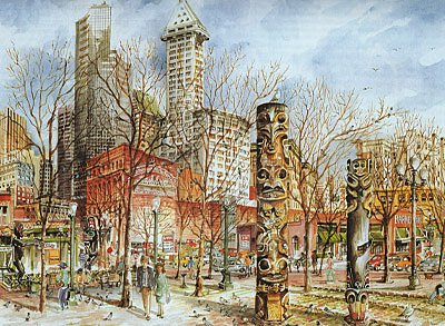 Occidental Park Limited Edition Print