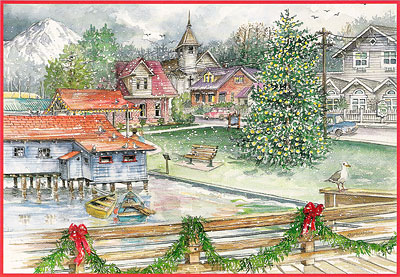 S-44 Christmas Cards - Baker's Dozen