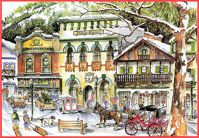 S-37 jingle bells, jingle bells - Christmas Cards - Baker's Dozen