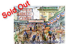 2010 Wall Calendar - Pike Place Market - Seattle