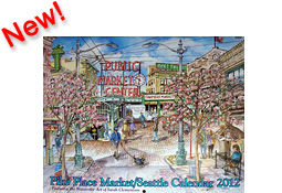 2012 Wall Calendar - Pike Place Market - Seattle