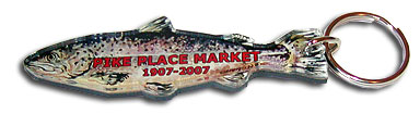Centennial Key Chain - Pike Place Market 1907 - 2007