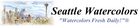 Seattle Watercolors - Pike Place / Seattle Calendar and more.
