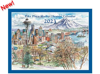 2023 Calendar - Pike Place Market / Seattle