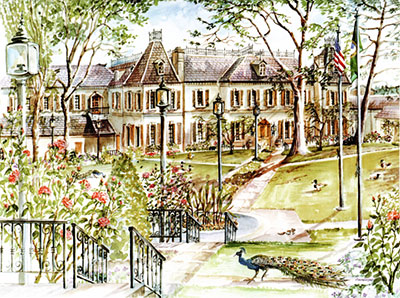 Chateau Ste. Michelle, Woodinville Limited Edition Print
