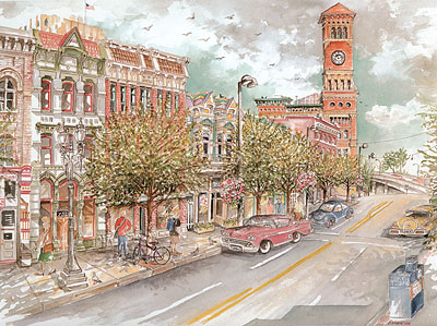 Old City Hall, Tacoma Limited Edition Print