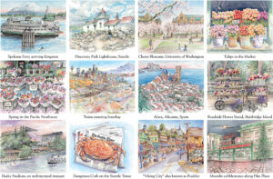 2027 Sarah Clementson Desk Calendar images