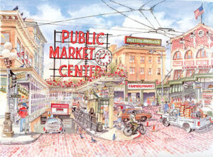 Pike Place Market Limited Edition Print
