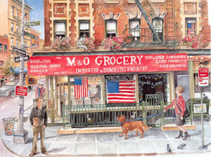 Soho, New York City Market Limited Edition Print