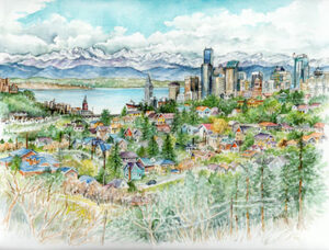 Mount Baker Ridge - Limited Edition Print