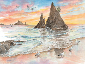 Rialto Beach - Limited Edition Print