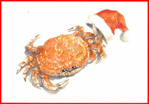 <h6>Sold Out!</h6> S-77 Here comes Santa CLAWS - Christmas Cards - Baker's Dozen