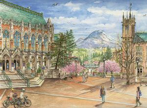 UW Suzzallo Library Limited Edition Print