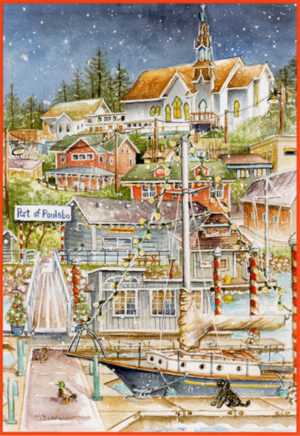 S-63 good tidings...  Christmas Cards - Baker's Dozen